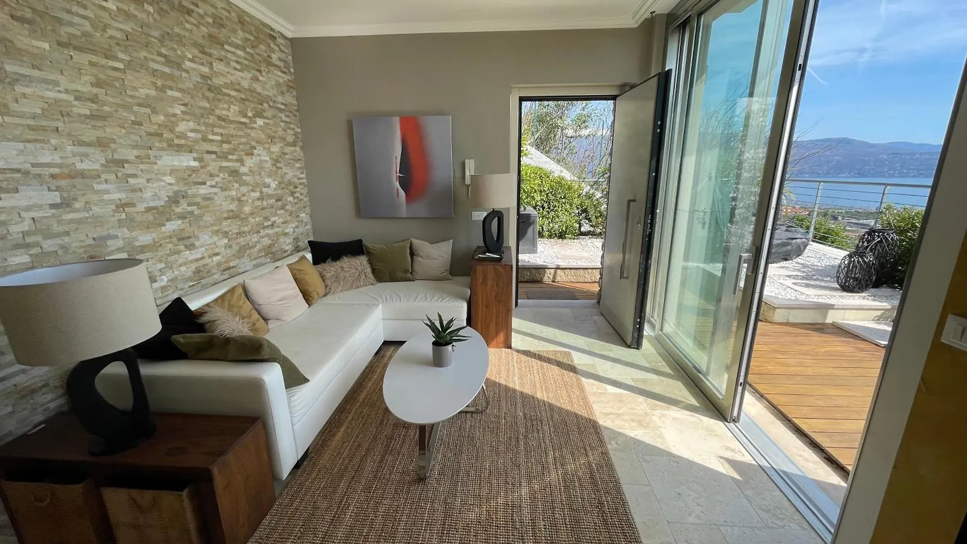 Deluxe Sunrise Sky Terrasse 2 Bedroom Design Apartment & Fantastic Lake View Toscolano Maderno 0*,